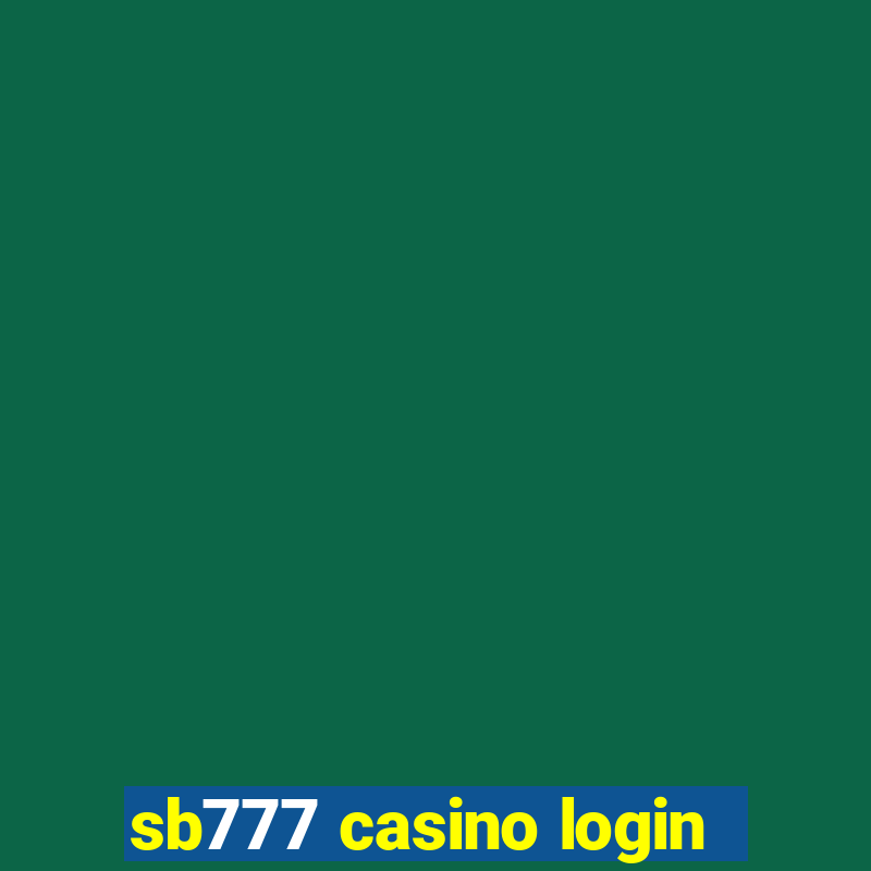 sb777 casino login