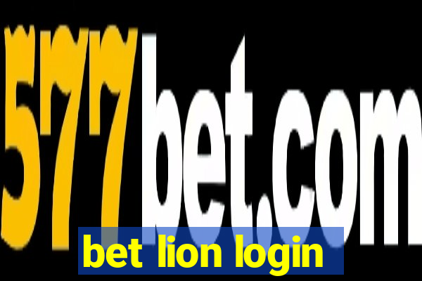 bet lion login