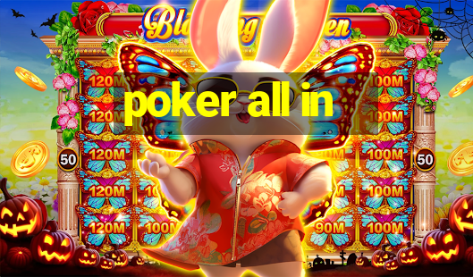 poker all in