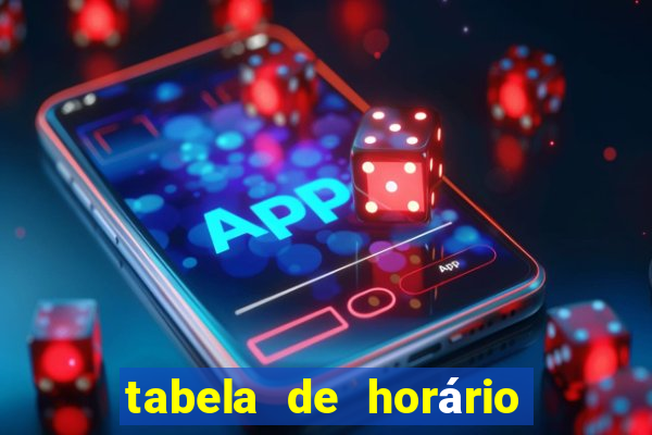 tabela de horário do fortune tiger