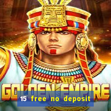 15 free no deposit casino to win real money