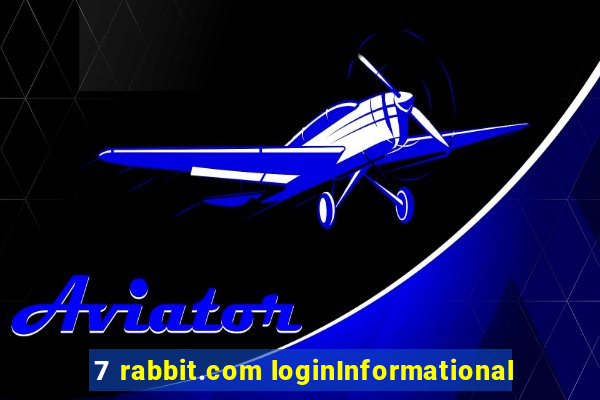 7 rabbit.com loginInformational