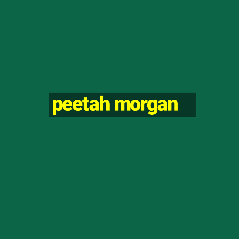 peetah morgan