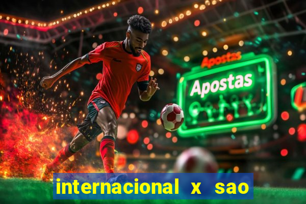 internacional x sao paulo palpite