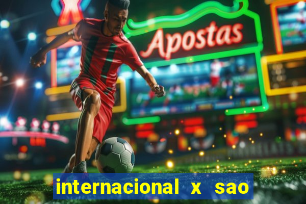 internacional x sao paulo palpite