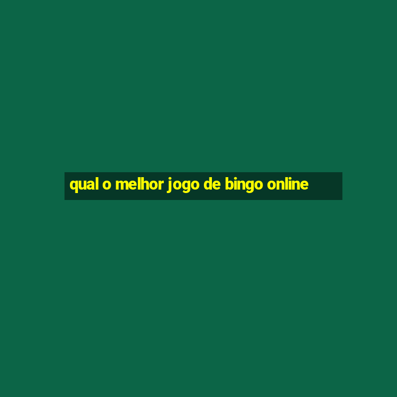 qual o melhor jogo de bingo online