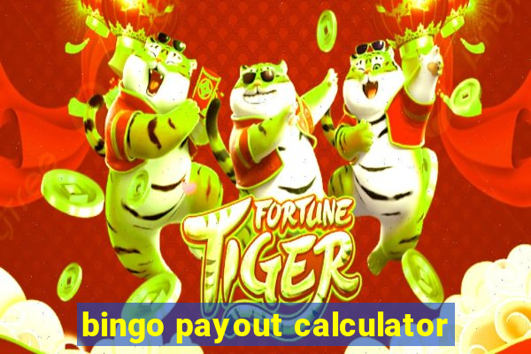 bingo payout calculator