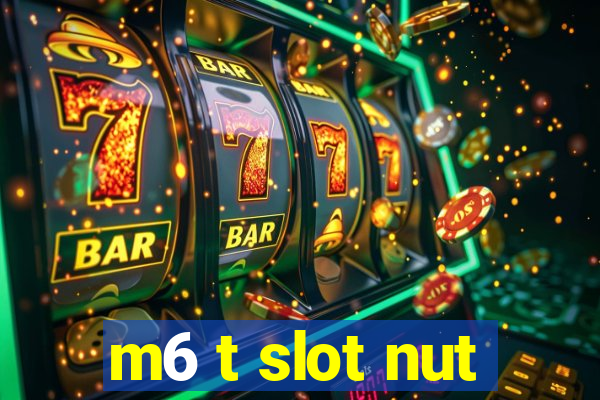 m6 t slot nut