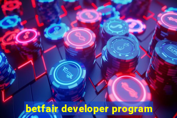 betfair developer program