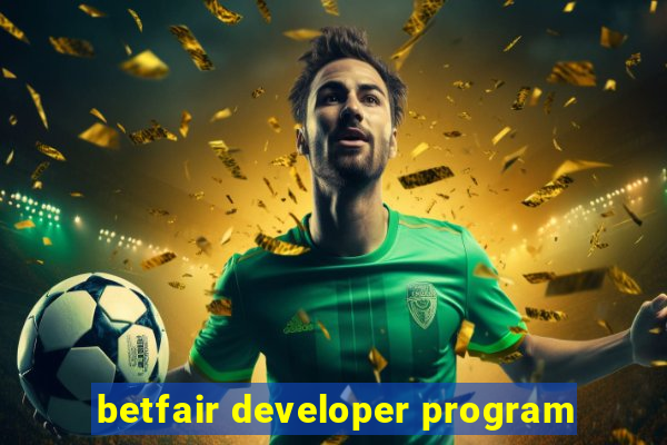 betfair developer program