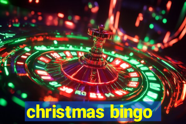 christmas bingo