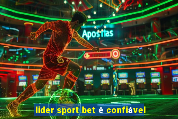 lider sport bet é confiável