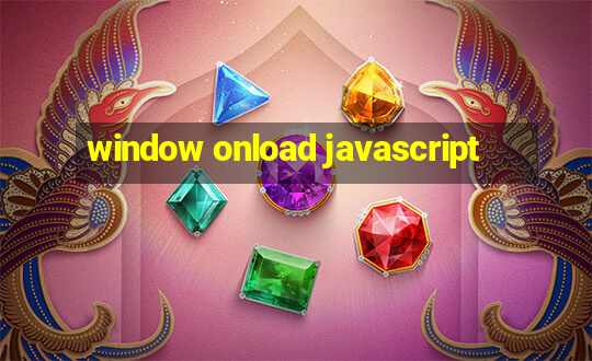 window onload javascript