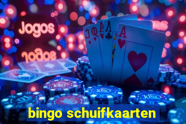 bingo schuifkaarten