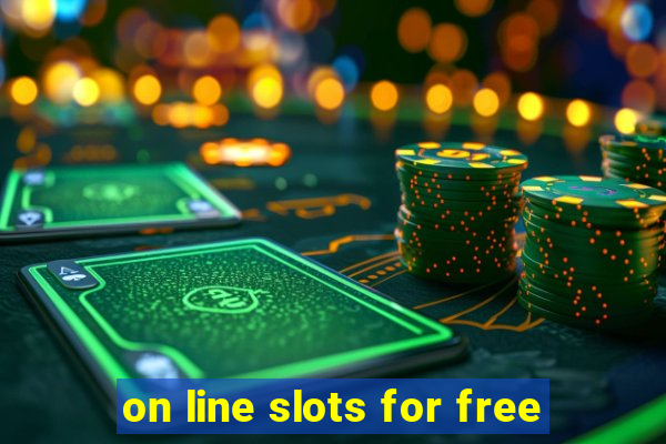 on line slots for free