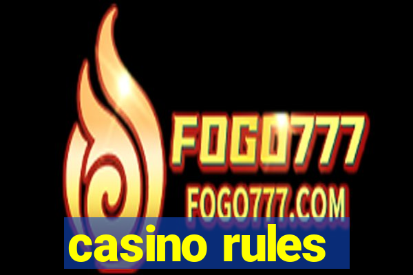 casino rules