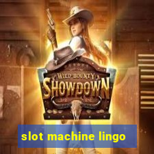 slot machine lingo