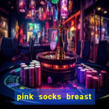 pink socks breast cancer awareness football