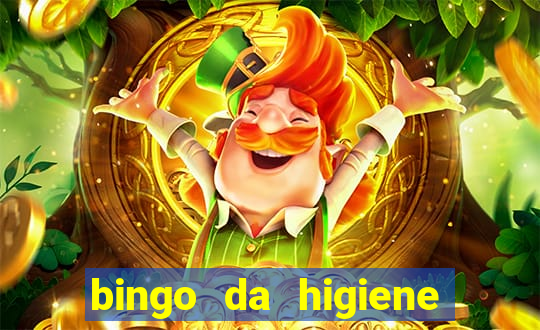 bingo da higiene pessoal para imprimir