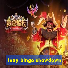 foxy bingo showdown