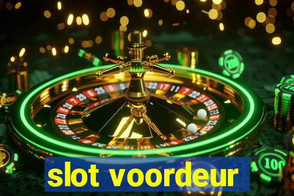 slot voordeur