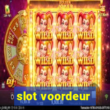 slot voordeur