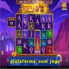 plataforma com jogo do tigre