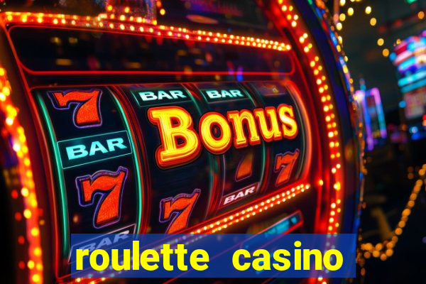 roulette casino online game