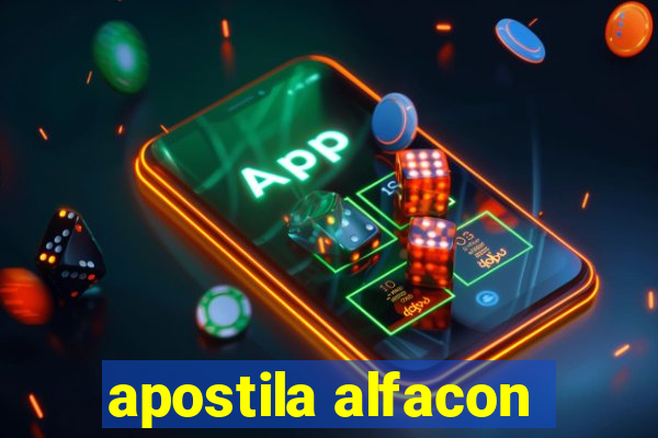 apostila alfacon