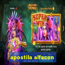 apostila alfacon