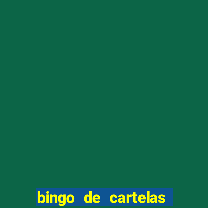 bingo de cartelas online gratis