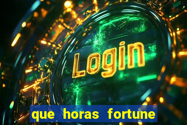 que horas fortune mouse paga