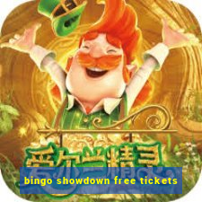 bingo showdown free tickets