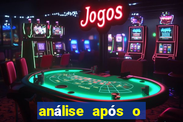 análise após o jogo de futebol