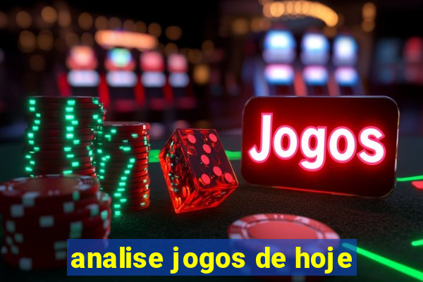 analise jogos de hoje