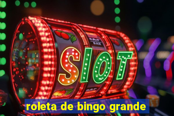 roleta de bingo grande