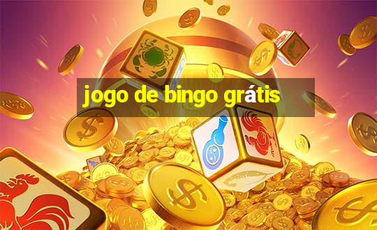 jogo de bingo grátis