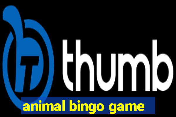 animal bingo game