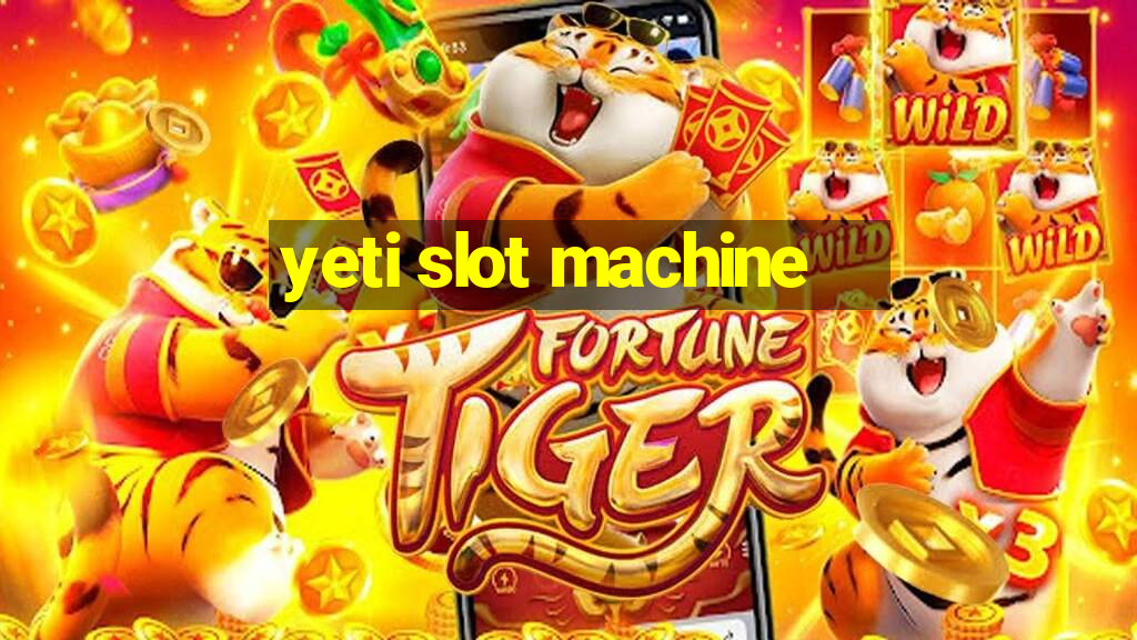 yeti slot machine