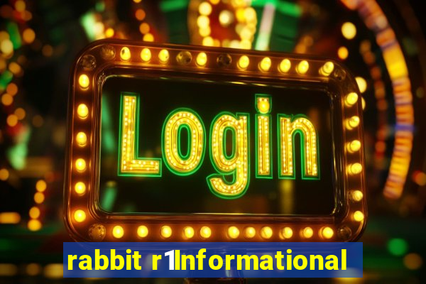 rabbit r1Informational