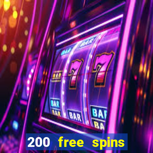 200 free spins online casino