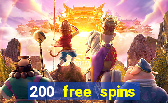 200 free spins online casino