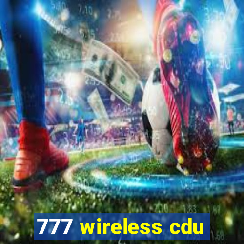 777 wireless cdu