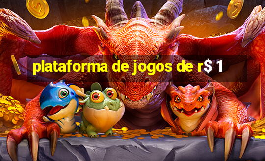 plataforma de jogos de r$ 1