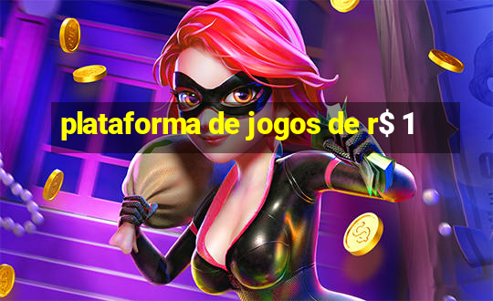 plataforma de jogos de r$ 1