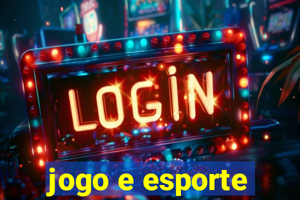 jogo e esporte