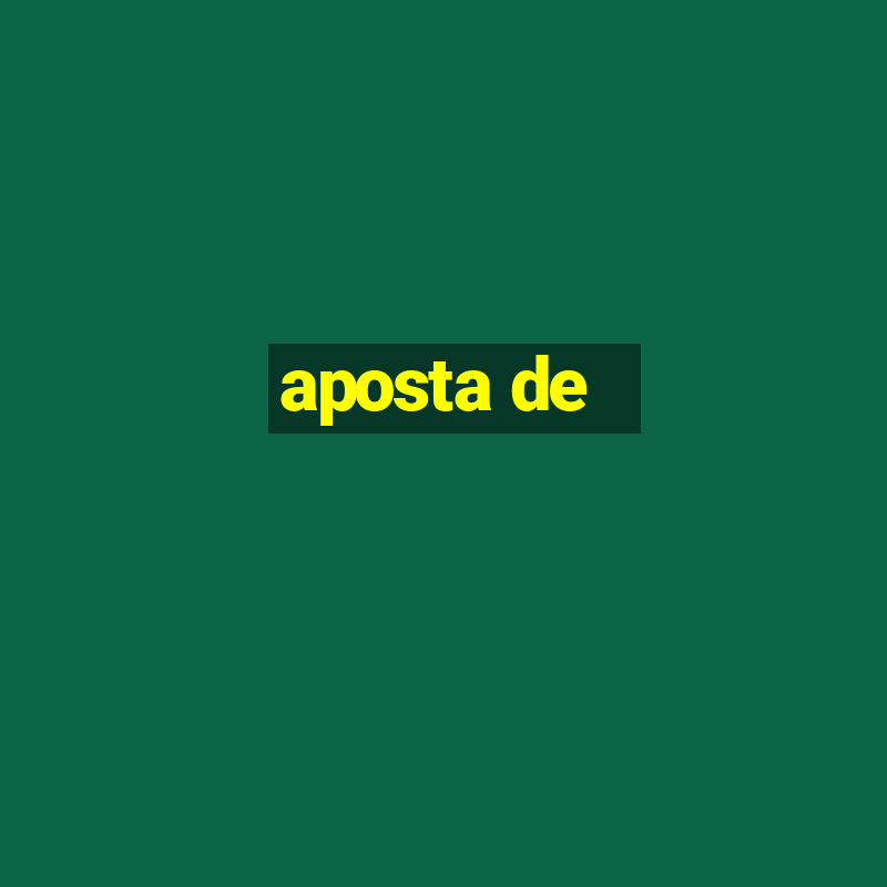 aposta de