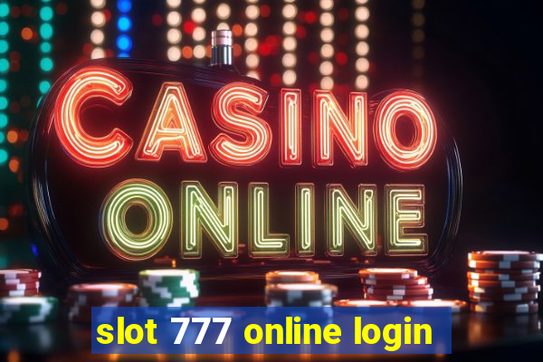 slot 777 online login