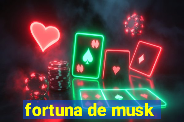 fortuna de musk