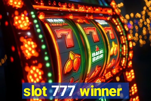 slot 777 winner